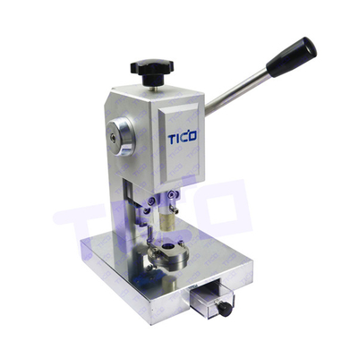 주문 TICO 동전 셀 수동 디스크 절단기 3~24mm 절단 다이 옵션 online manufacture