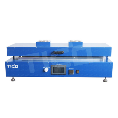 주문 220V 배터리 진공 필름 코터 톱 난방 테이프 발사 장비 800mm 조절 online manufacture