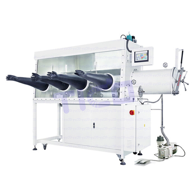 주문 PLC 진공 장갑 상자 1 섹션 더블 작업 스테이션 online manufacture