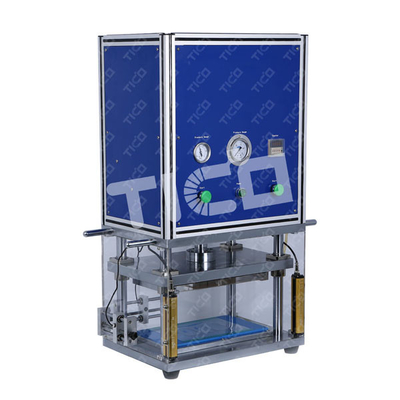 주문 280mm 너비 폴리머 패치 셀 전극 제조를 위한 반자동 다이 절단 기계 online manufacture